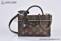 LV Vanity Chain Pouch Monogram Reverse Canvas Brown M47125