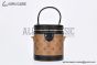 LV Cannes Bag Monogram and Reverse Canvas Brown M43986