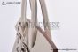 Hermes Birkin 25 Craie Togo Leather Palladium Hardware Fully Handmade
