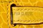 Hermes Mini Kelly Jaune Ambre Crocodile Leather Palladium Hardware Fully Handmade