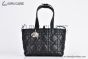 Dior Medium Toujours Bag Black Macrocannage Calfskin
