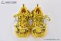 Balenciaga 3XL Extreme Laces Logo Sneaker in Yellow