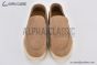 Loro Piana Summer Walk Loafer Suede Light Wood Smoke