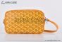 Goyard Cap-Vert PM Bag Canvas & Calfskin Yellow