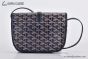 Goyard Belvedere PM Bag Canvas & Taurillon Leather Navy Blue