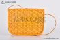 Goyard Belvedere PM Bag Canvas & Taurillon Leather Yellow