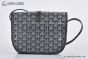 Goyard Belvedere PM Bag Canvas & Taurillon Leather Grey