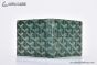 Goyard Victoire Wallet Green