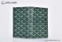 Goyard Grenelle Passport Cover Green