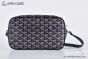 Goyard Cap-Vert PM Bag Canvas & Calfskin Navy Blue