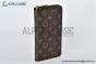 LV Zippy Wallet Brown/Red Monogram Canvas M41896