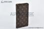 LV Zippy Organizer Wallet Brown Monogram Canvas M62581