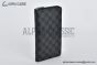 LV Zippy Organizer Wallet Black Damier Graphite Canvas N63077