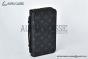 LV Zippy XL Wallet Black Monogram Eclipse Canvas M61698