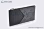 LV Coin Card Holder Black Gray Monogram Eclipse Canvas M69533