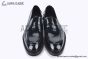 Prada Black Brushed Leather Loafer