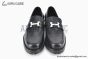 Hermes Gregoire Black Smooth Leather Loafer