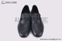 Hermes Slim Black H Buckle Black Smooth Leather Loafer