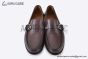Hermes Igor Dark Brown Smooth Leather Loafer