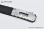 HERMES Lady Kelly 18 Buckle & Black Epsom Leather Belt