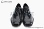 Balenciaga Black Waxed Leather Derby
