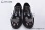 Ferragamo Brown Patent Leather Lace-up Derby