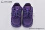 LV Trainer Maxi Sneaker Alligator-printed Nubuck Leather Purple 1ACNM0
