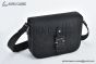 Dior Small Saddle Messenger Bag with Flap Black Gravity Leather and Black Grained Calfskin