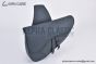 Dior Saddle Bag Deep Gray Gravity Leather with Deep Gray Grained Calfskin