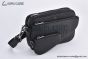 Dior Saddle Triple Pouch Black Gravity Leather with Black Grained Calfskin