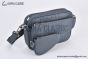 Dior Saddle Triple Pouch Blue Gravity Leather with Blue Grained Calfskin
