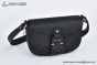 Dior Mini Saddle Messenger Bag with Flap Black Oblique Jacquard with Black Grained Calfskin