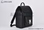 Dior Saddle Backpack with Flap Black Grained Calfskin