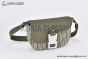 Dior Mini Saddle Messenger Bag with Flap Khaki & Green Oblique Jacquard with Green Grained Calfskin