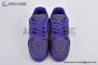 LV Trainer Sneaker Grained Nubuck Buffalo Purple Leather 1ADHAR