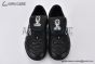 LV Footprint Soccer Sneaker Lamb Skin Black 1AHDRF