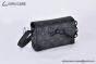 LV Steamer Wearable Wallet Monogram Eclipse Canvas Black M81783