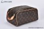 LV Toilet Dopp Kit Pouch Monogram Canvas Brown M44494