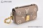 LV Pochette Métis East West Bag Monogram Empreinte Leather Gray M23081