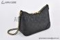 LV Boulogne PM Bag Monogram Empreinte Leather Black M12930
