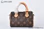LV Nano Speedy Bag Monogram Canvas Brown M81085