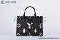 LV OnTheGo PM Bag Monogram Empreinte Leather Black M45659