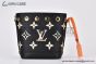 LV Nano Noé Bag Monogram Empreinte Leather Black M46291