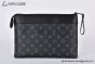 LV Pochette Voyage Souple Monogram Eclipse Canvas Black M82543