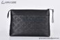 LV Pochette Voyage Souple Monogram Shadow Leather Black M82545