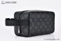 LV Locker Dopp Kit Monogram Eclipse Canvas Black M83113
