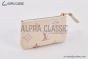 LV Key Pouch Monogram Empreinte Leather Dream Beige M25597
