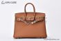 Hermes Birkin 30 Gold Togo Leather Palladium Hardware Fully Handmade