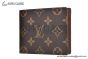 LV Slender Wallet Brown Monogram Eclipse Canvas M64002