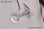 Hermes Birkin 25 Craie Togo Leather Palladium Hardware Fully Handmade
